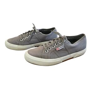Superga Cotu Gray Cotton Canvas Sneaker